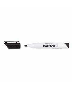 Flomaster Kores, marker za bijelu ploču, 2083, 3mm, crni