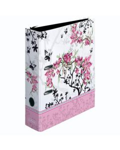 Registrator samostojeći A4, 8 cm, maX.file Ladylike, Herlitz, cvijeće