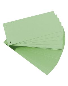 Pregrada kartonska 105x242 mm, 100/1, Herlitz, zelena