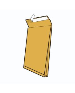 Vrećice 280x400X40 mm križno dno E4/4 AD strip, natron, 140 g/m2; otvor na užoj strani