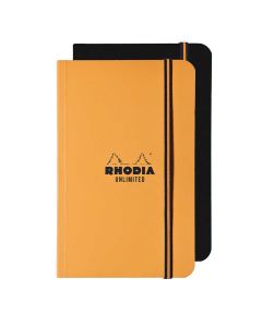 Notes 9x14, Rhodia Unlimited, diktando, narančasto/crni mix