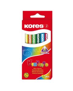 Pastele voštane Kores trokutaste 12/1
