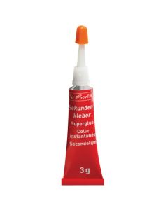 Ljepilo sekundno tekuće, Super glue Herlitz, 3 g