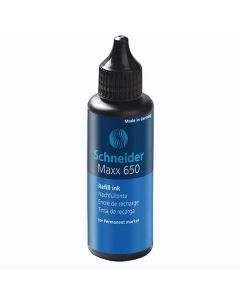 Tinta za permanentne markere Schneider maxx 650 50 ml plava S165003