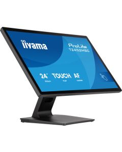 IIYAMA 24" T2452MSC-B2 Touchscreen FHD (1920x1080) IPS, 16:9, 120Hz, 400 cd/m2, 1300:1, 5ms, HDMI, DP, USB 3.2x2, TILT, zvučnici
