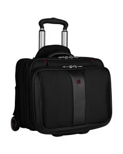 Wenger torba Patriot 2 za prijenosnike do 17" sa dodatnim slim case za 15.6" prijenosnik sa kotačima, crna