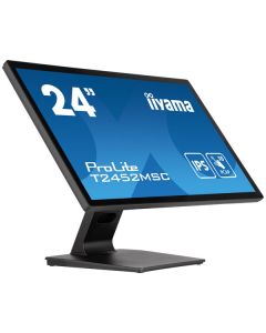 IIYAMA 24" T2452MSC-B1 Touchscreen FHD (1920x1080) IPS, 16:9, 400 cd/m2, 1000:1, 5ms, HDMI, DP, USBx2, 10 point touch, zvučnici