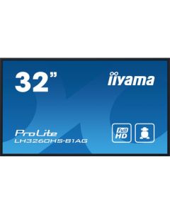 IIYAMA 32" LH3260HS-B1AG FHD (1920x1080) VA Signage 24/7, 500 cd/m2, 4000:1, Android OS, E-Share, iiSignage2