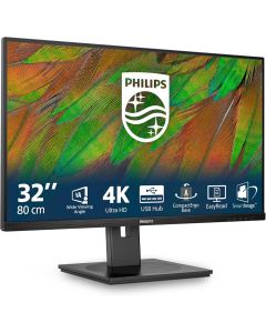 Philips 32" 32B1N3800/00 4K UHD (3840x2160) VA, 350 cd/m2, 3500:1, HDMIx2, DPx1, USB Hub, Pivot, 5Y