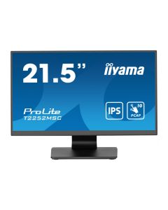 IIYAMA 22" T2252MSC-B2 Touchscreen FHD (1920×1080) IPS, 16:9, 5ms, 250 cd/m2, 1000:1, 1xHDMI, 1xDP, 2xUSB-A, zvučnici, crni
