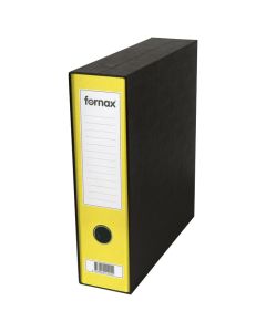 Registrator A4 široki Fornax prestige žuti 8002