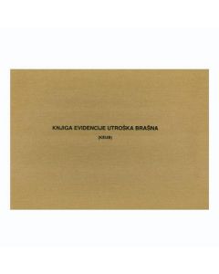 XV-35 KNJIGA EVIDENCIJE UTROŠKA BRAŠNA (KEUB); Knjiga 48 stranica, 42 x 29,7 cm