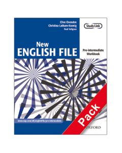 New English File Pre-Intermediate: Workbook with Answer Booklet and MultiROM Pack