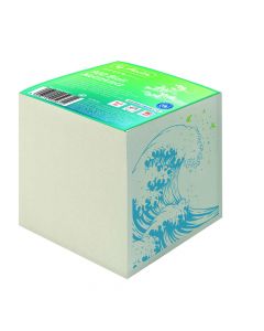 Papir za kocku 9x9x9 cm, 900 listića u boji, ljepljeni, GREENline, Herlitz