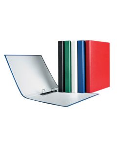 Mapa uložna A4 s 2D ringa, fi 25 mm, hrbat 40 mm, maX.file protect, Herlitz, crvena