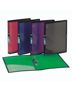 Mapa uložna A4 s 2 ringa, fi 25 mm, hrbat 30 mm, Foldermate Pop Gear F239, boja sortirano