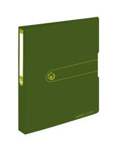 Mapa uložna A4 s 2D ringa, fi 25 mm, hrbat 40 mm, Herlitz Easy orga to go Green, zelena
