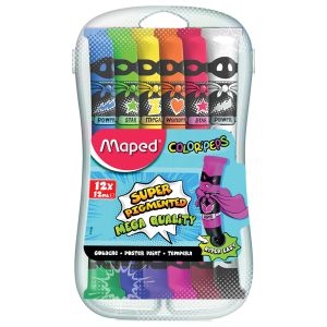 Boje tempere Maped Color'peps 12/1 12ml MAP810520