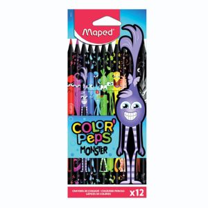 Bojice bezdrvne Maped Color'Peps Monster trobridne 12/1 MAP862612