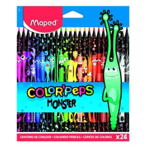 Bojice bezdrvne Maped Color'Peps Monster trobridne 24/1 MAP862624