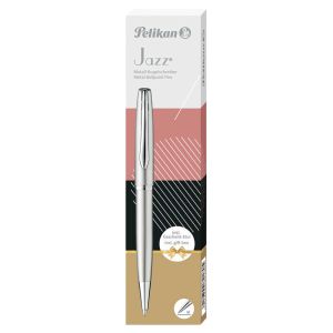 Olovka kemijska Pelikan, Jazz Noble Elegance, srebrna, u poklon kutiji