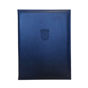 Mapa A4 PU Vivela, grb, plava