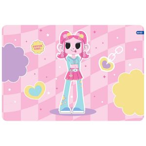 Podloga za stol, polipropilen, 43x29 cm, Girl Spree