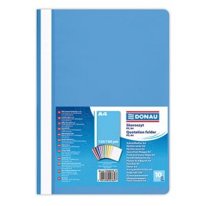 Fascikl euro mehanika PP A4, Donau, plavi