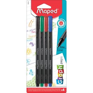 Flomaster fineliner Graph'peps 4/1 Maped
