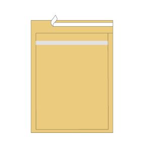 Kuverta sa zračnim jastučićima TIP J 320X450 mm / 300X440 mm, žuta