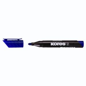 Flomaster Kores, permanent marker, 2093, 3mm, plavi