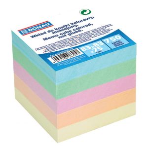 Papir za kocku Donau miks pastelna 8,3x8,3x7,6 cm