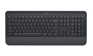 Logitech K650 Signature bežična tipkovnica, USB, crna (920-010945)