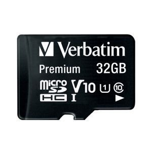 Verbatim memorijska kartica Premium Micro SDHC 32GB Class 10 + adapter