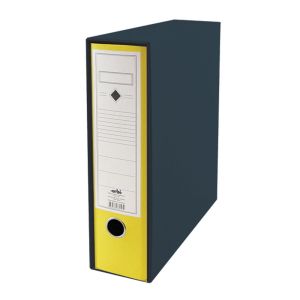 Registrator s kutijom A4, 8 cm, Eko, Orbi, žuti