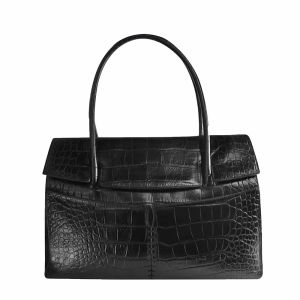 Torba ženska kroko crni 10-1003-3702