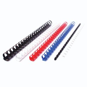 Spirale za uvez plastične, 6 mm 100/1 bijela