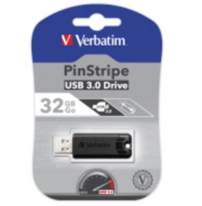 USB 32GB 3.0 (3.2 Gen 1), Verbatim, crni, V049317