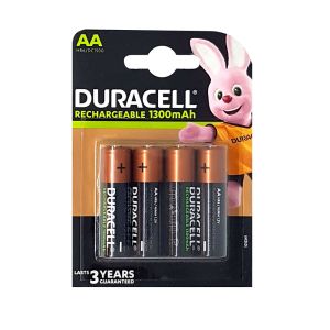 Baterija Duracell punjiva 1.2V AA, 1300Mah, 4/1