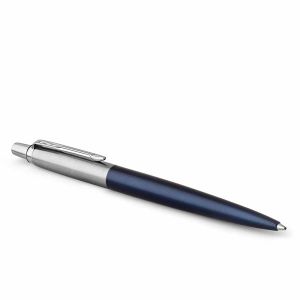 Olovka kemijska Parker Jotter, royal blue CT, vrh medium, plava tinta