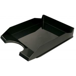 Ladica za spise, PVC, crna, Office products