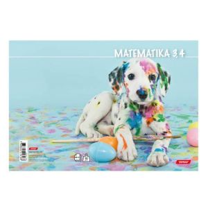 Bilježnica obrazac 4 matematika za 3. i 4. razred Animal
