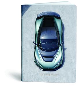 Bilježnica A4 40 listova diktando automobili Rimac
