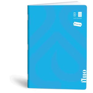 Bilježnica A4 40 listova karo fluo Lipa Mill