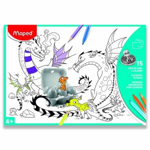Predložak za bojenje Maped, format A3, 15/1 sortirani motivi