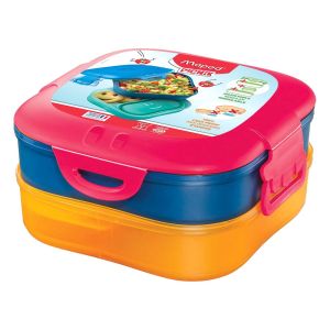 Kutija za užinu Maped Kids 3u1, roza