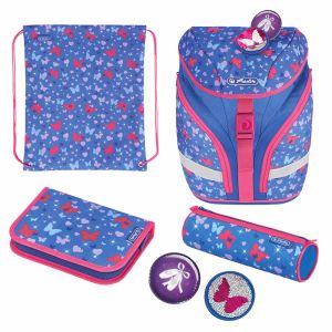 Torba školska set Herlitz 3263 Softlight Leptir
