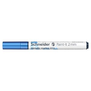 Flomaster Schneider, Paint-It metalik marker 011, 2 mm, plavi