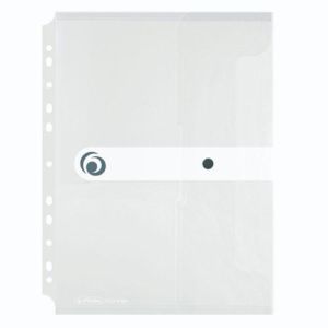 Kuverta s dugmetom PP A4, uložna, Easy orga to go, Herlitz, bijela