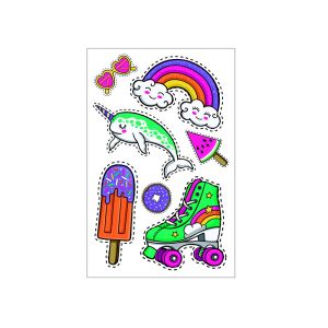 Naljepnice 1 list Duga Herlitz